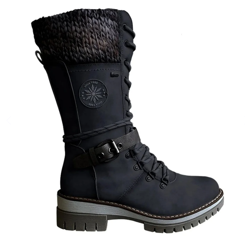 Women's High Boots with Orthopaedic Sole - Amelia