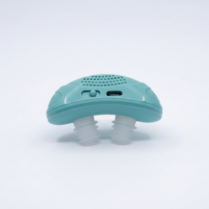Compact Rechargeable Anti-Snoring Nose Device