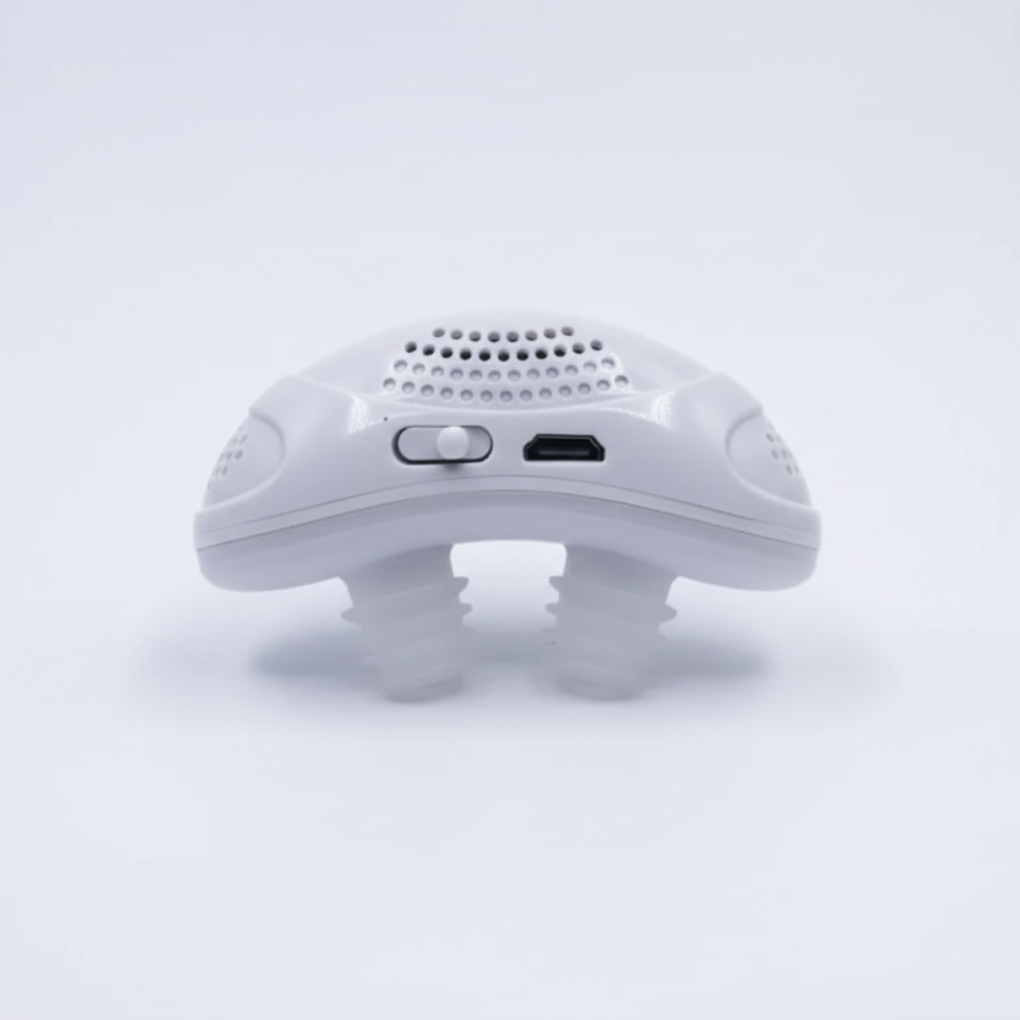Compact Rechargeable Anti-Snoring Nose Device