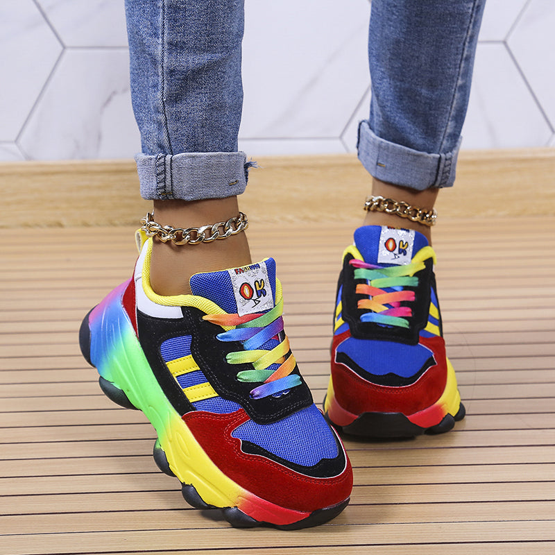 Colourful Women's Sneakers – Solenya