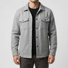 Classic Collar Shirt Jacket For Men