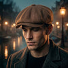 Vintage Flat Cap – Classic Retro Newsboy Cap