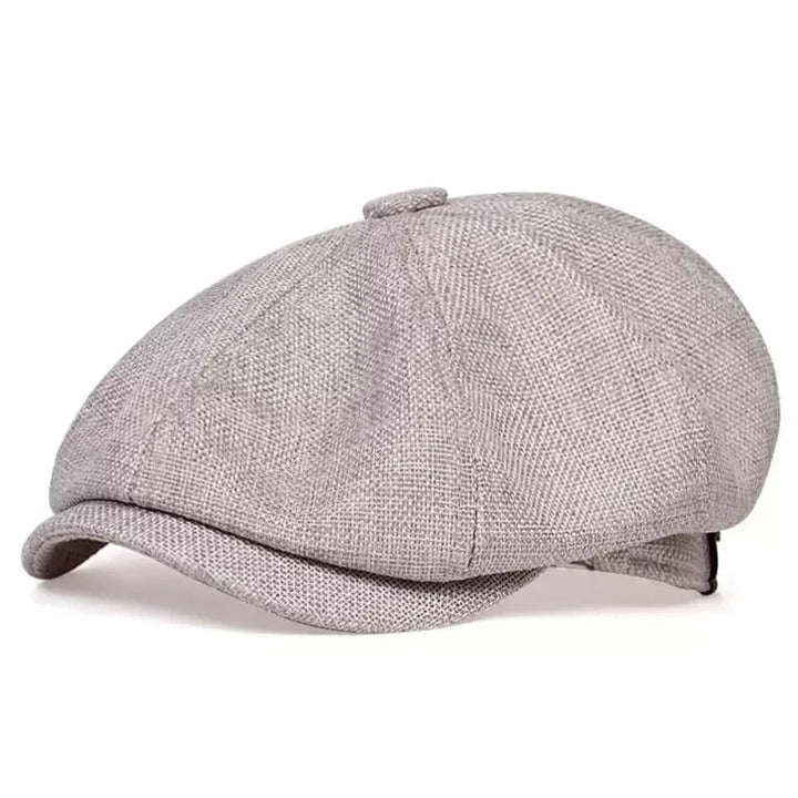 Vintage Flat Cap – Classic Retro Newsboy Cap