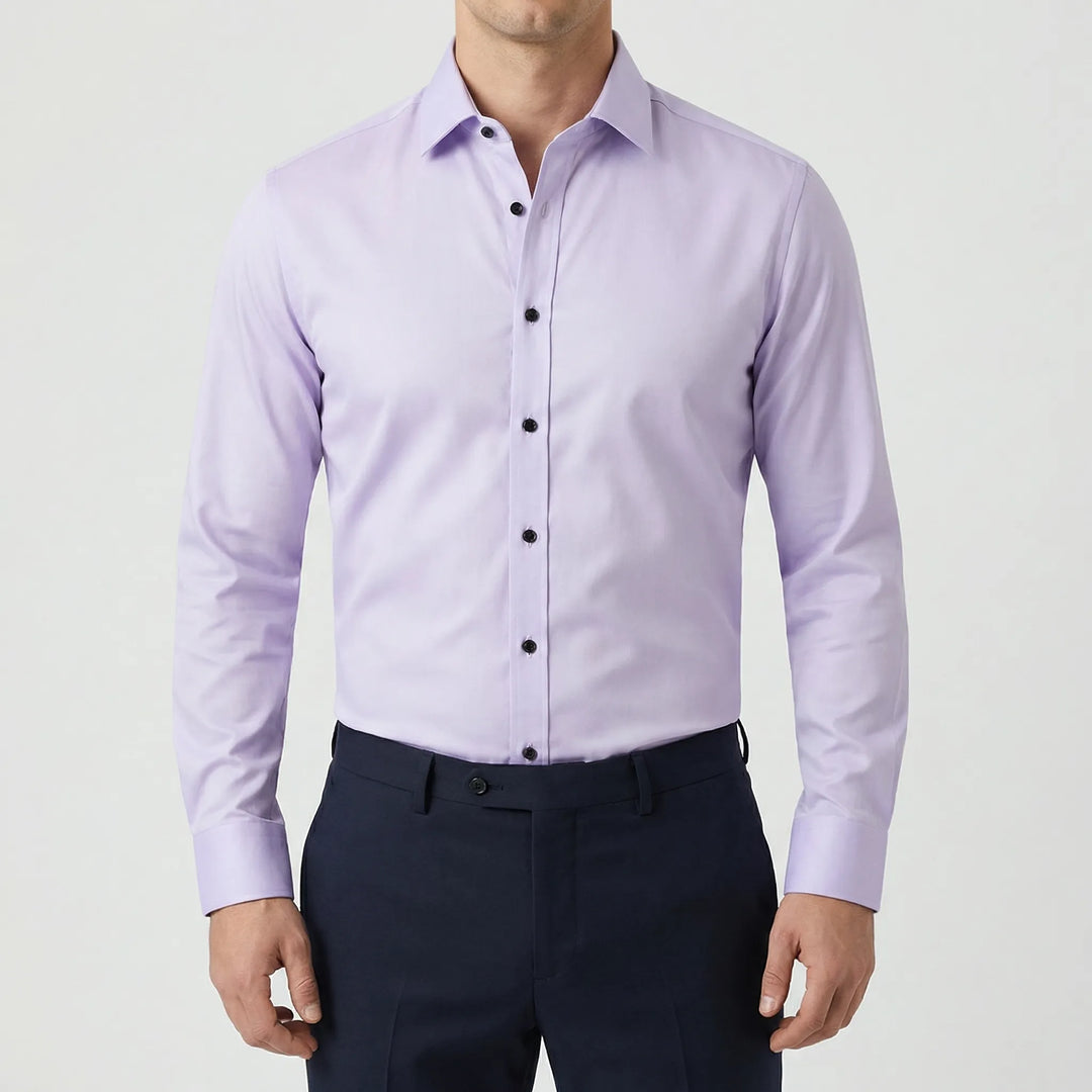 Slexon - Slim Fit Long Sleeve Dress Shirt