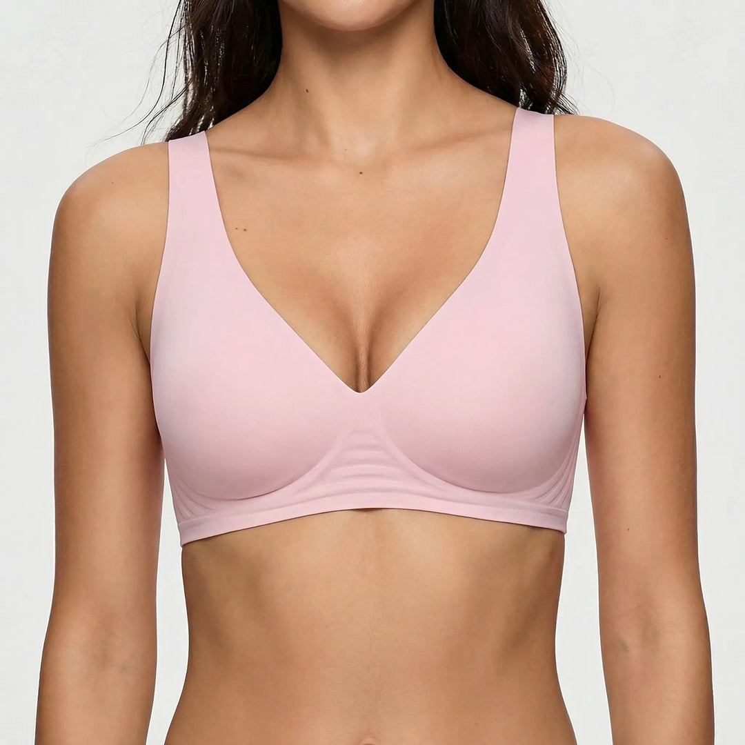 Smoothra - Wireless Seamless Deep V Bralette