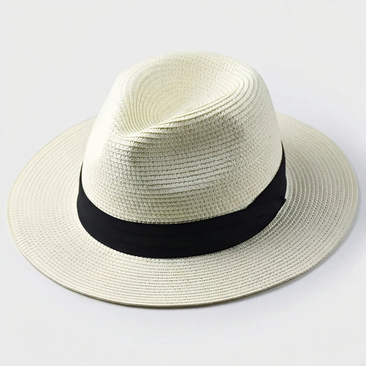 Solatra - Wide-Brim Fedora-Style Sun Hat