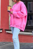 Women's Oversized Sweatshirt – Cotton, Casual Crew Neck for Comfortable Everyday Outfits
