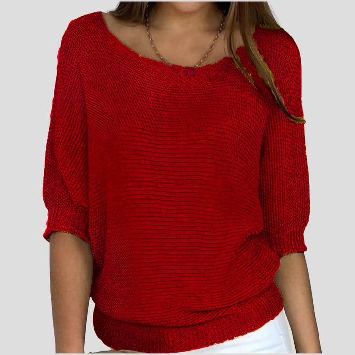 Solid Casual Oversize Sweater for Women