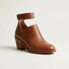 Block Heel Ankle Bootie For Women