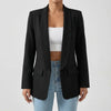 Structured Open-Front Women's Blazer