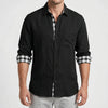 Long Sleeve Button-Front Casual for Men