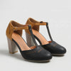 T-Strap Block Heel Shoe for Women