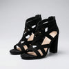 Strappy Block Heel Open-Toe Sandals for Women