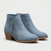 Block Heel Ankle Boot for Women