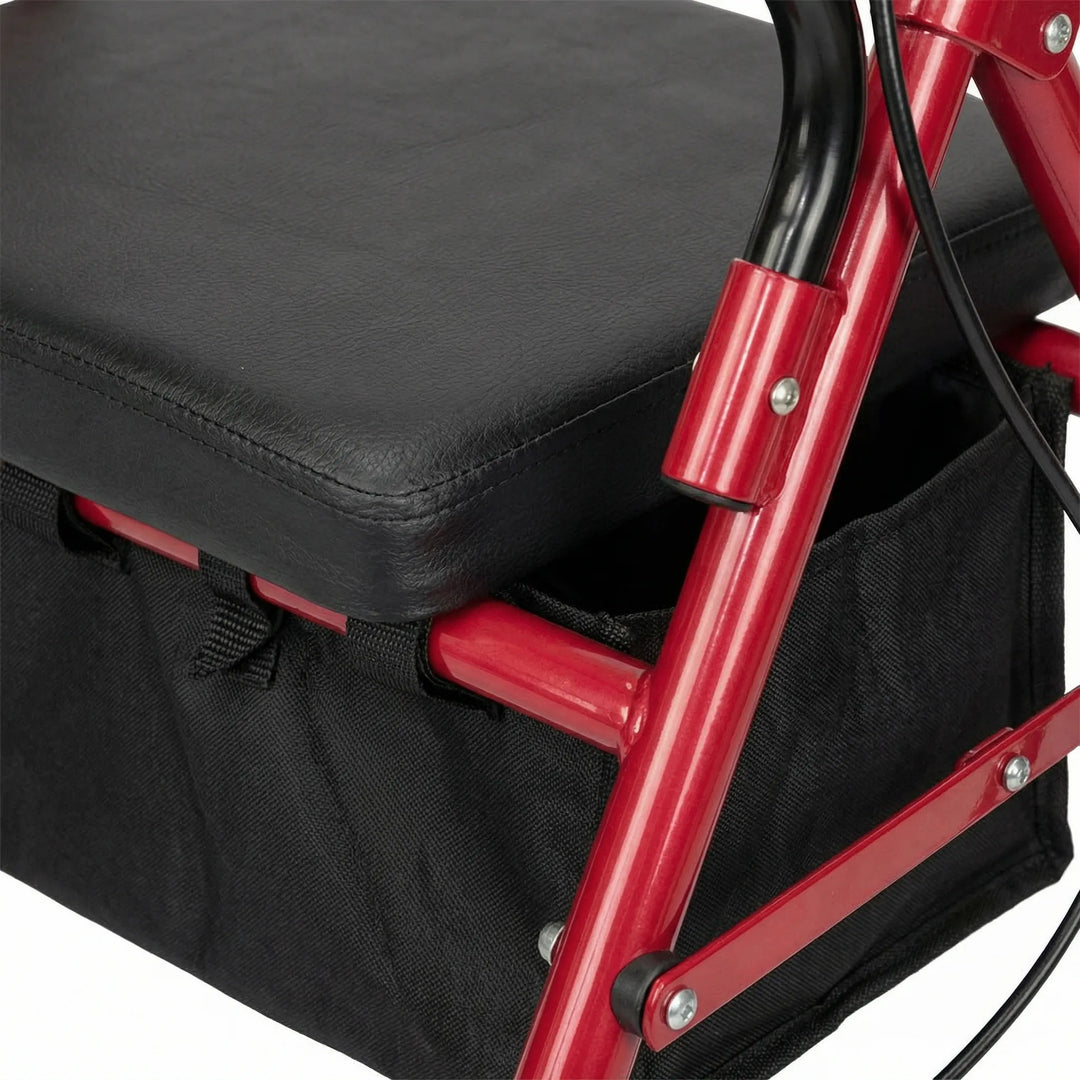 Strollex - 4-Wheel Rollator Walker With Seat