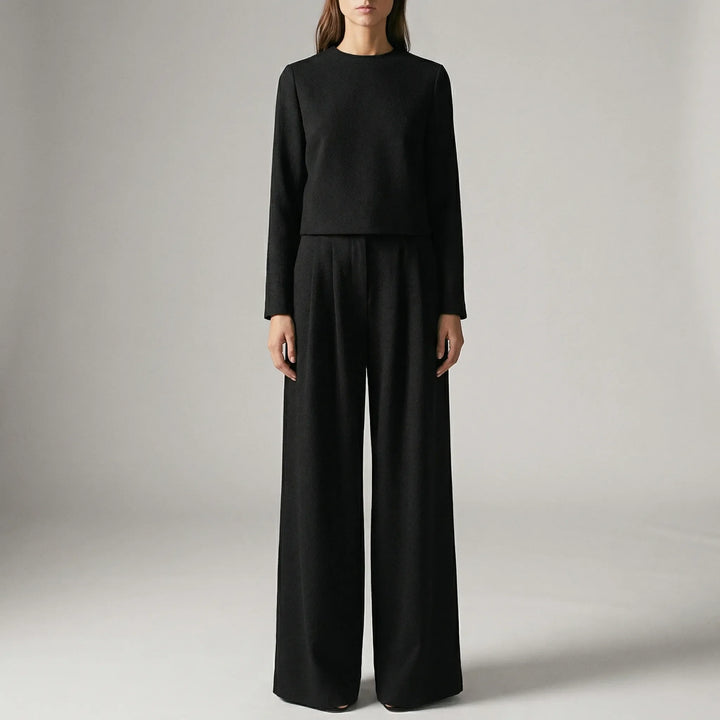 Strunova - Two-Piece Formal Top And Trouser Set