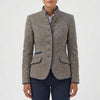 Structured Button-Front Women's Blazer