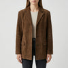 Classic Regular-Fit Suede Jacket