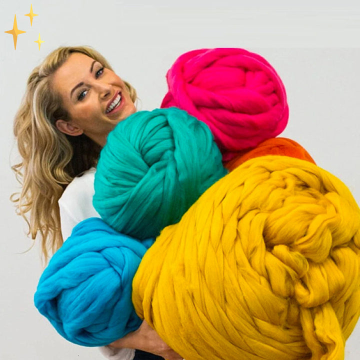 Super Chunky Knitting Yarn - Wooluxe