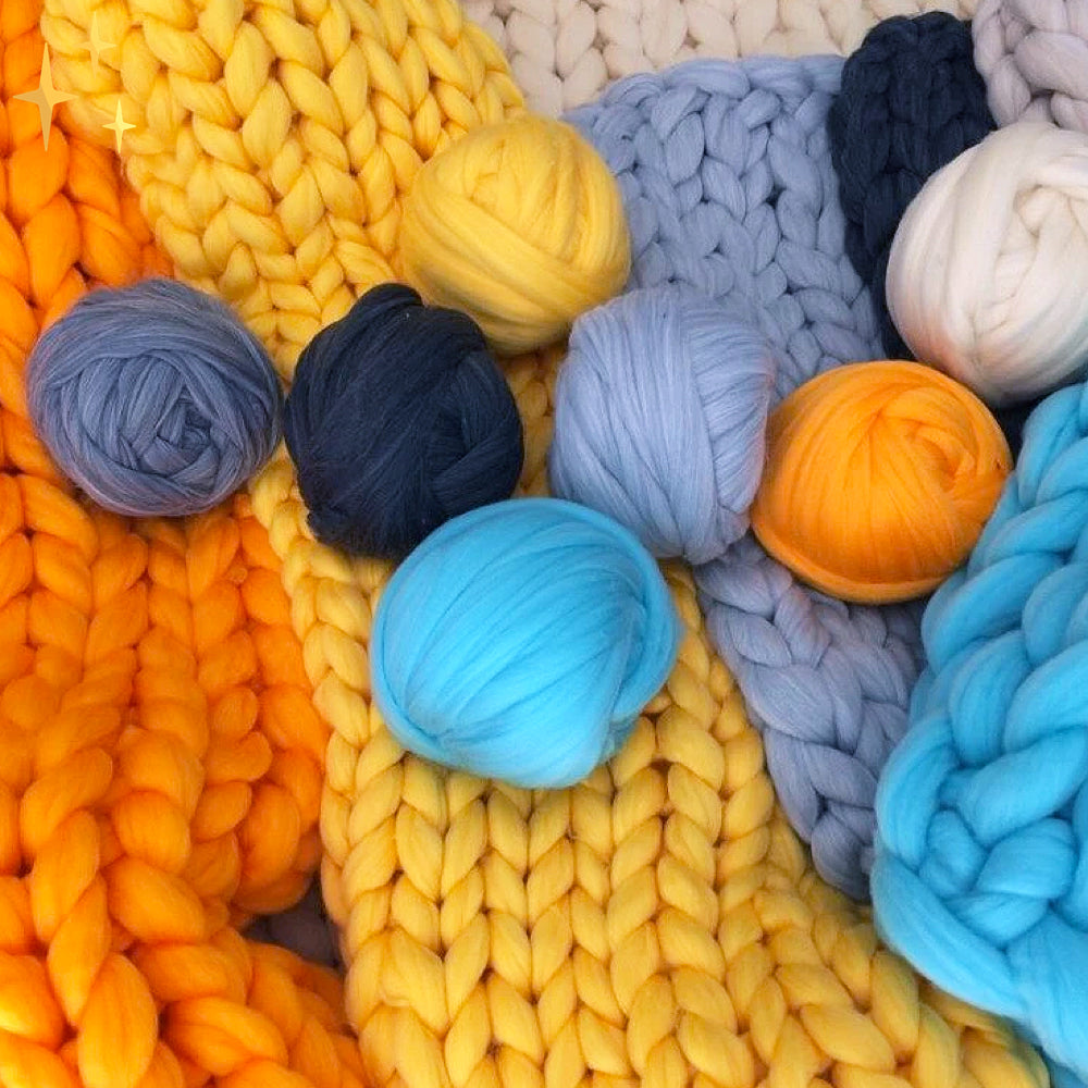 Super Chunky Knitting Yarn - Wooluxe