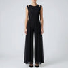 Sleeveless Wide-Leg Formal Jumpsuit for Women