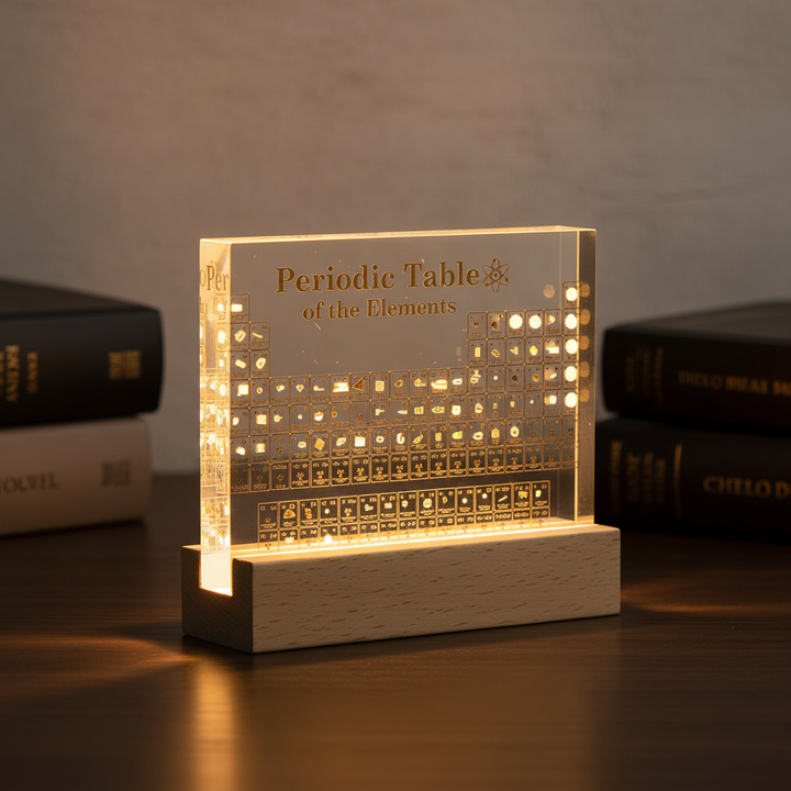 Periodic Table Display with Real Elements – Elementiqo