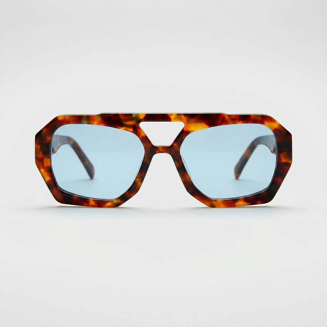 Torvelux - Bold Geometric Aviator Sunglasses