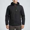 Hooded Softshell Zip-Up Jacket for Men