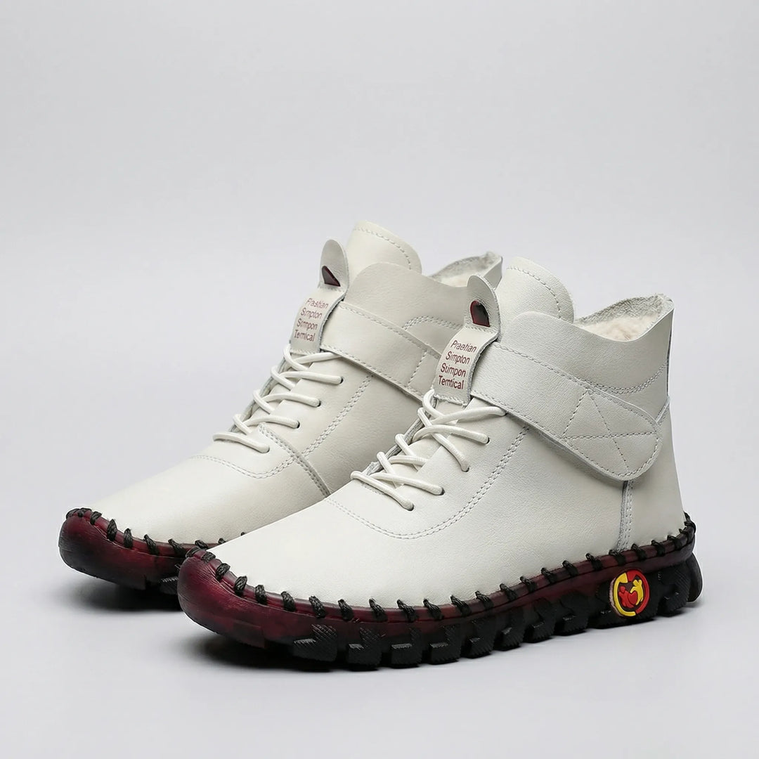 Traxova - Lace-Up Ankle Boot With Grip Sole