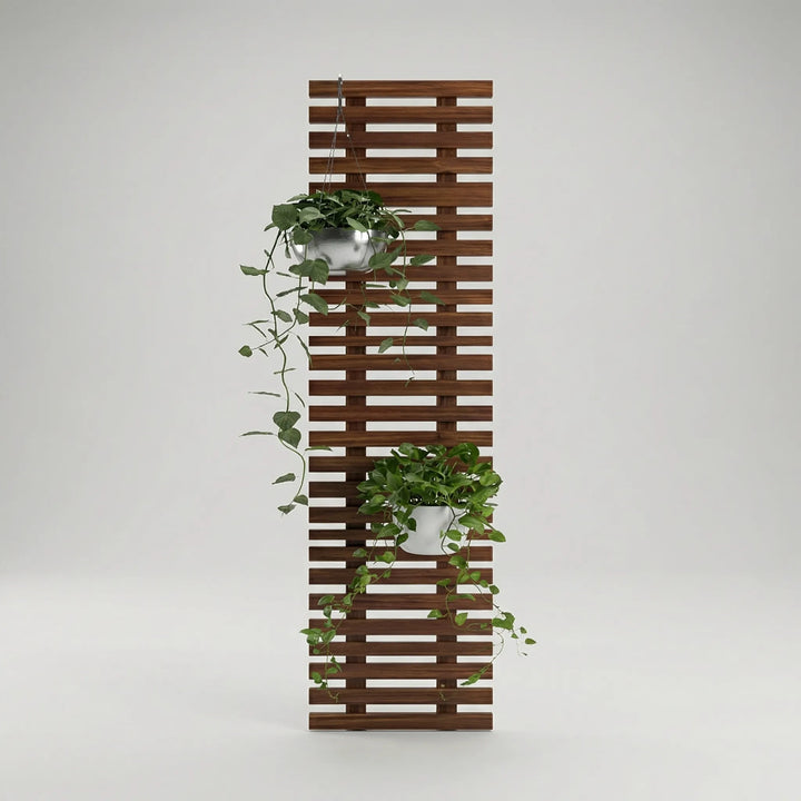 Trellova - Slatted Wall-Mounted Plant Display Panel