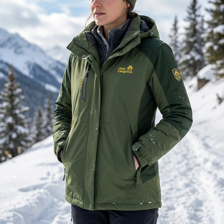 Triventex - 3-In-1 Hooded Winter Ski Jacket