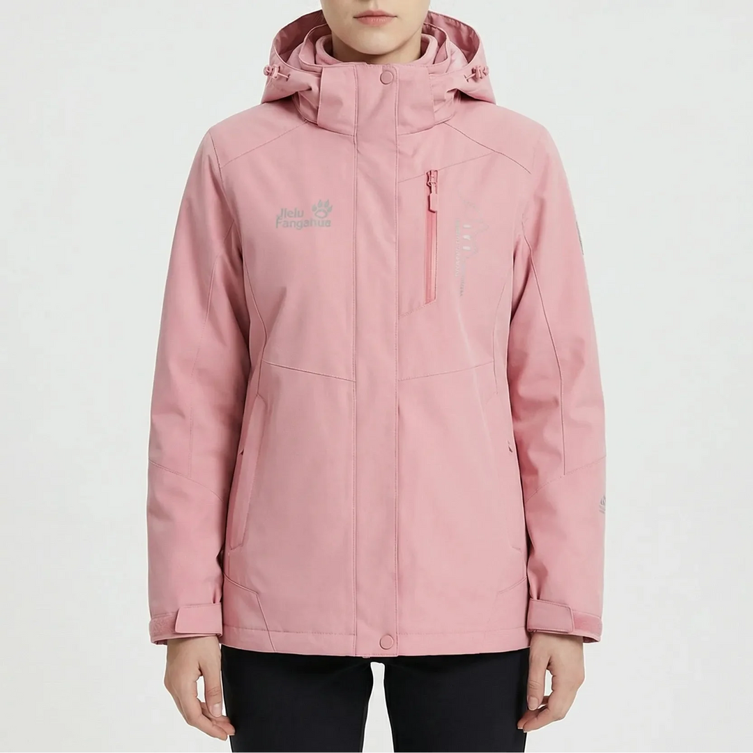 Triventex - 3-In-1 Hooded Winter Ski Jacket
