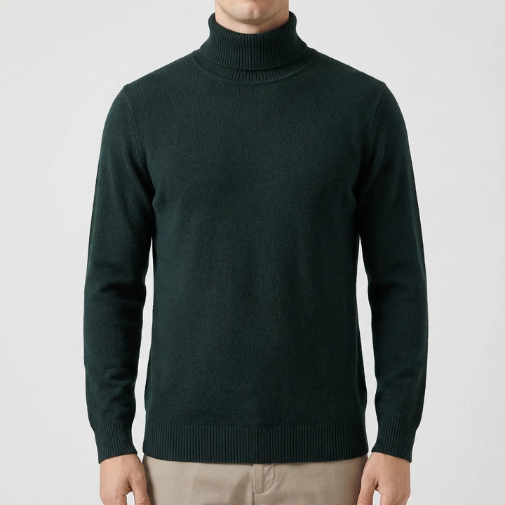 Turtovex - Men's Slim-Fit Turtleneck Sweater