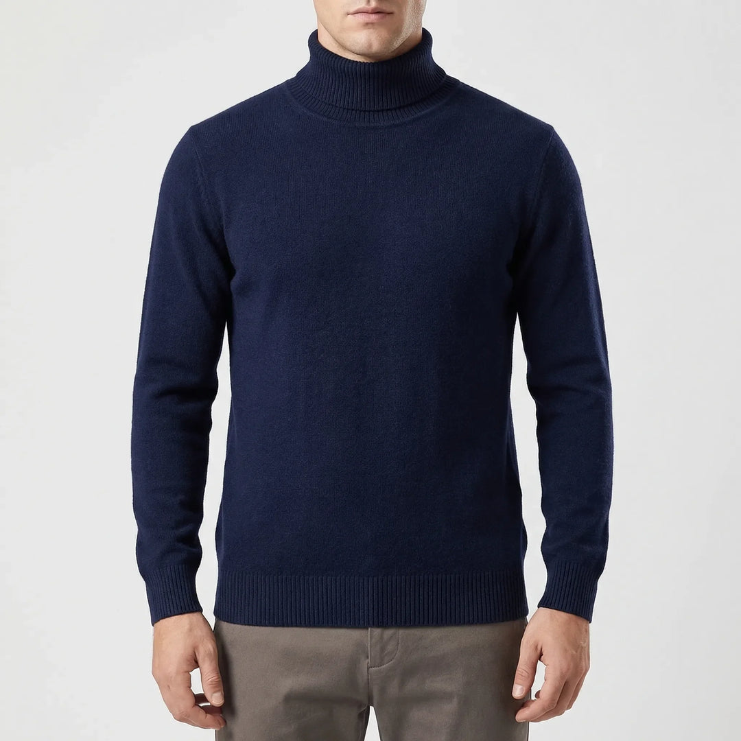 Turtovex - Men's Slim-Fit Turtleneck Sweater