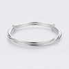 Twisted Open Cuff Bangle Bracelet