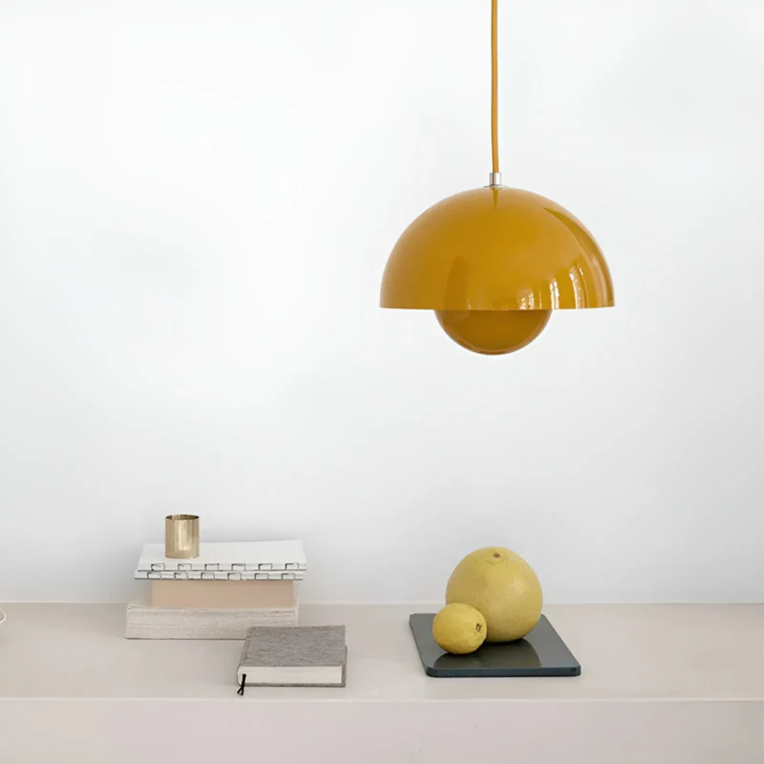 Scandinavian LED Pendant Light - NordicBlossom