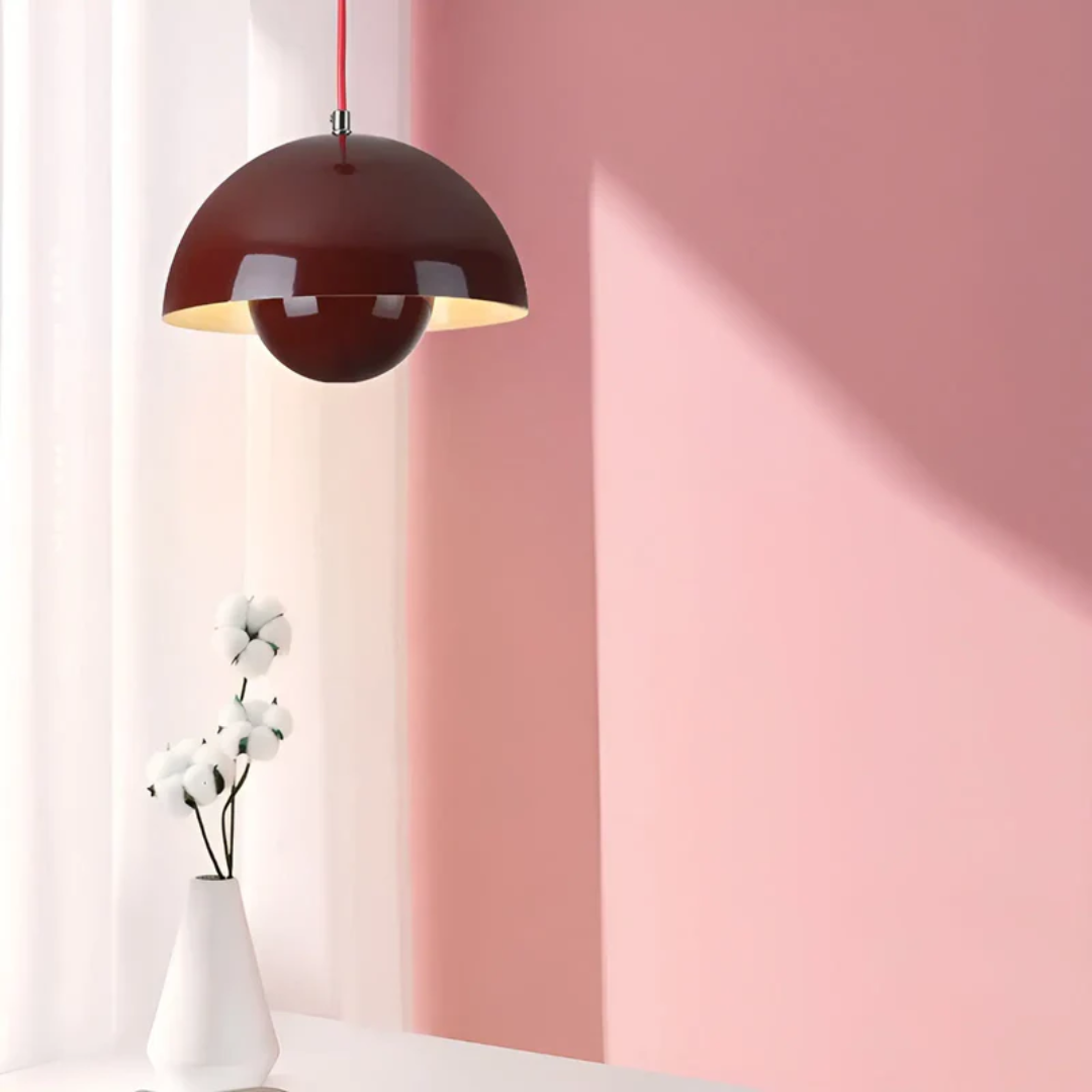 Scandinavian LED Pendant Light - NordicBlossom