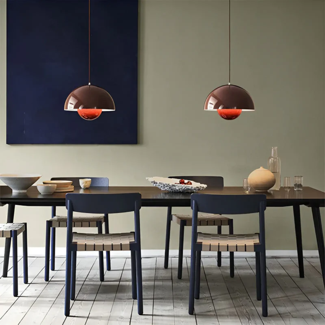 Scandinavian LED Pendant Light - NordicBlossom