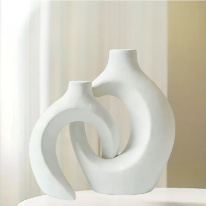 ScandiVase - Minimalist Ceramic Vase Set