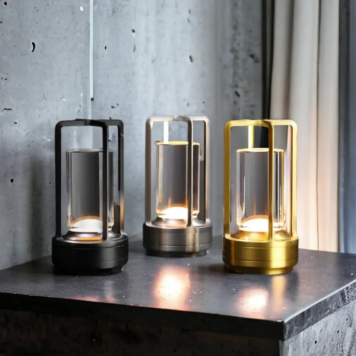Scandinavian Cordless LED Table Lamp - NordicaGlow