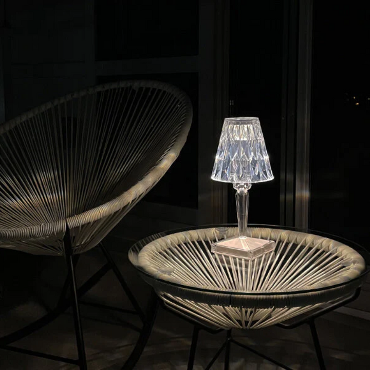Chic Crystal Design Table Lamp – CrystalLuxe