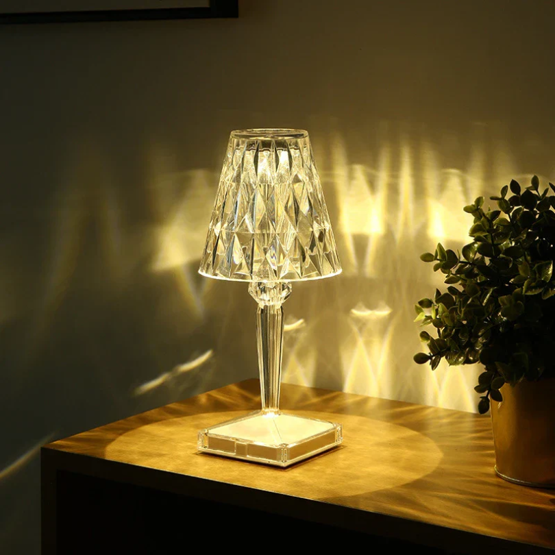 Chic Crystal Design Table Lamp – CrystalLuxe