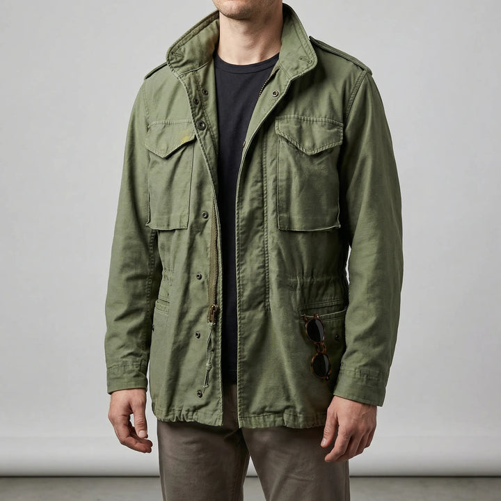 Men's-Style Utility Jacket - Dustin
