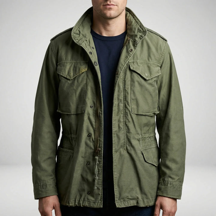 Men's-Style Utility Jacket - Dustin