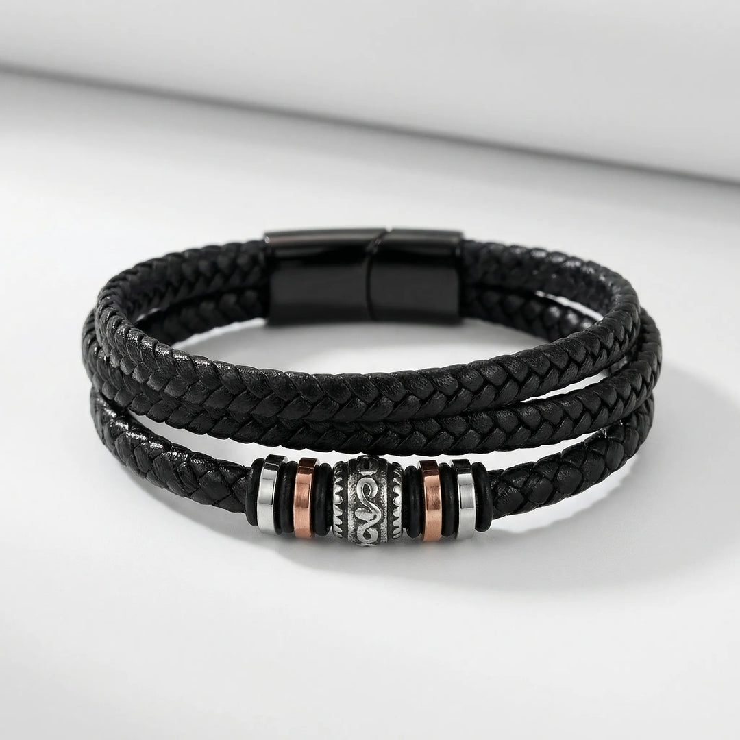Valore - Multi-Strand Braided Bracelet For Men