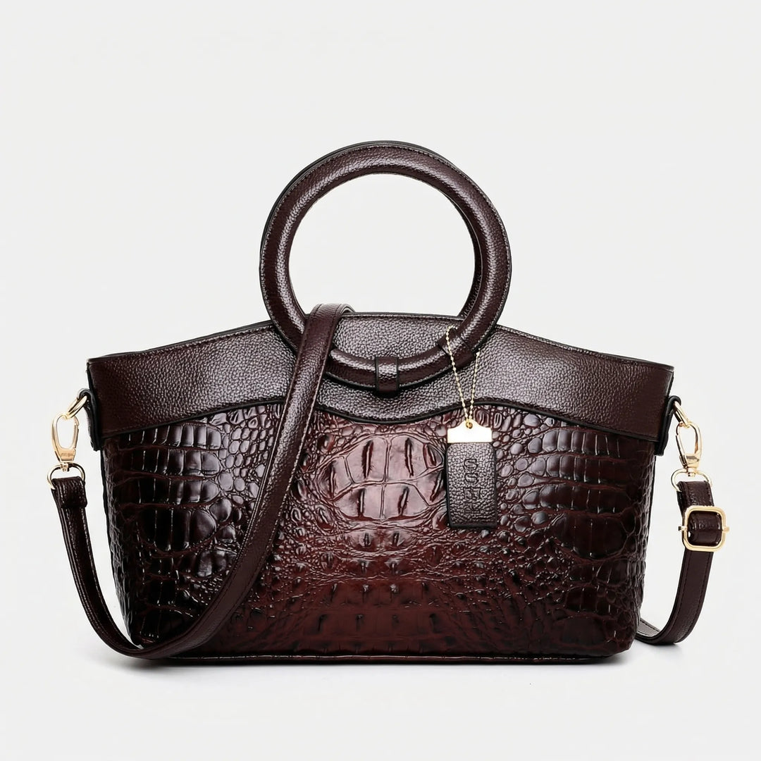 Veloria - Structured Vintage-Style Handbag
