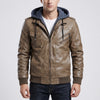 Hooded Bomber Jacket for Men