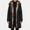 Hooded Mid-Length Winter Jacket for Women