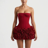 Strapless Corset Mini Dress