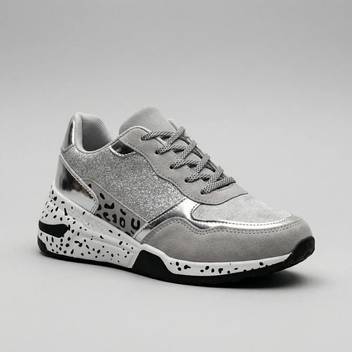 Velvrix - Lace-Up Printed Women's Sneaker